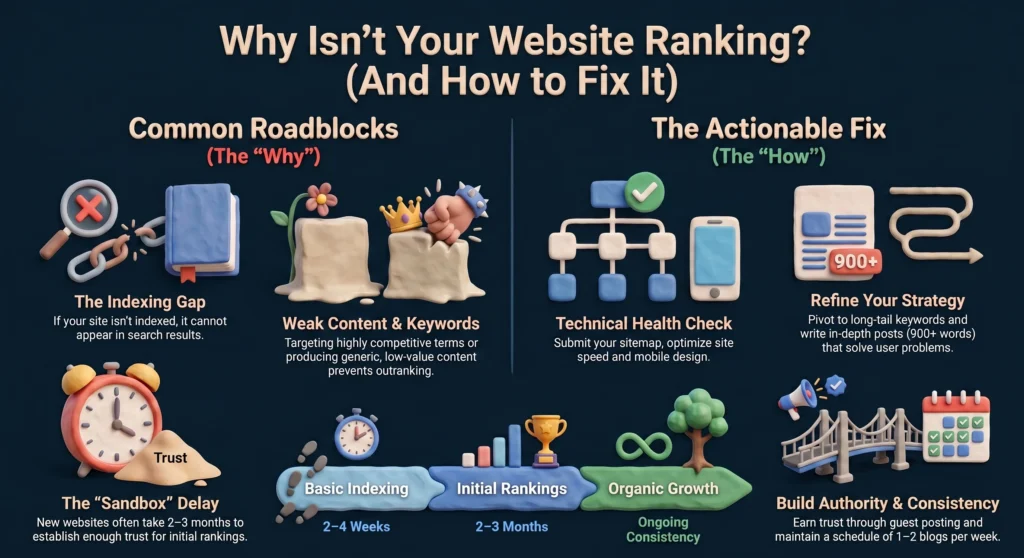 why isn't your website ranking structure
