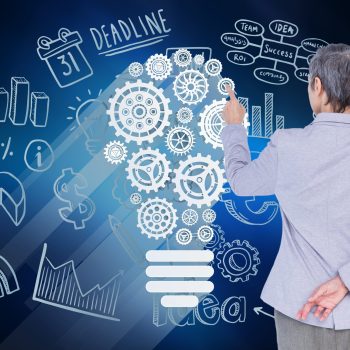 man-drawing-bulb-gears